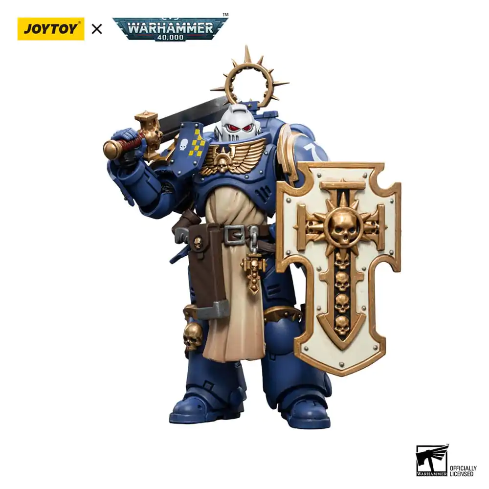 Warhammer 40k Akčná figúrka 1/18 Ultramarines Bladeguard Veteran 02 12 cm produktová fotografia