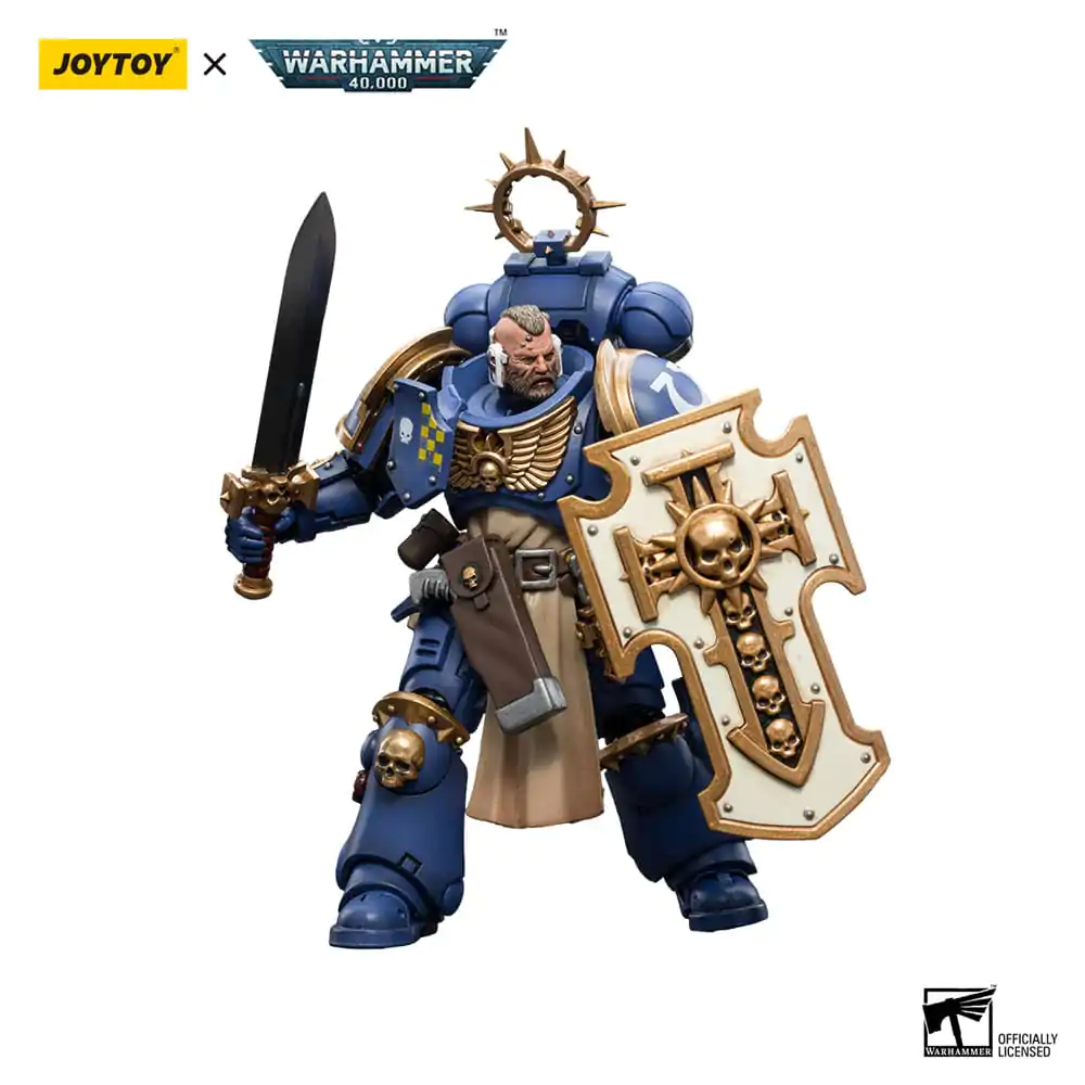 Warhammer 40k Akčná figúrka 1/18 Ultramarines Bladeguard Veteran 02 12 cm produktová fotografia