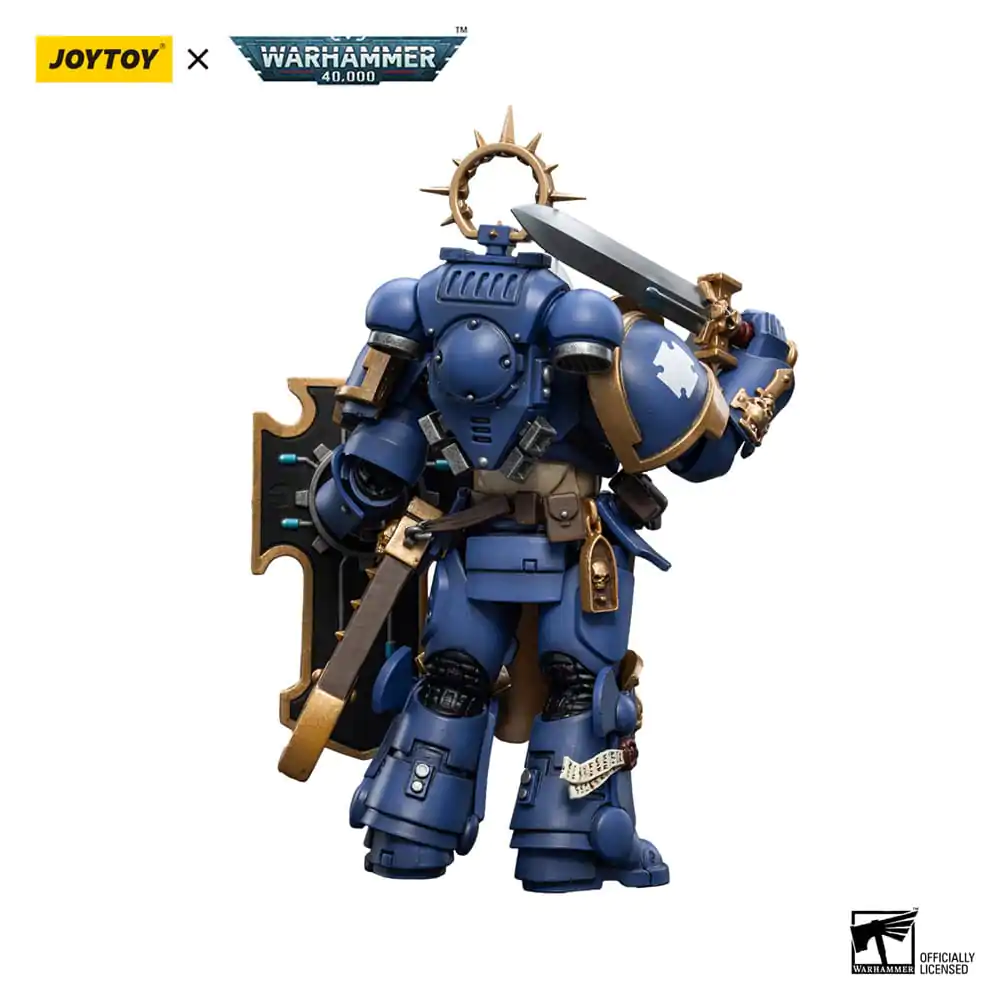 Warhammer 40k Akčná figúrka 1/18 Ultramarines Bladeguard Veteran 02 12 cm produktová fotografia