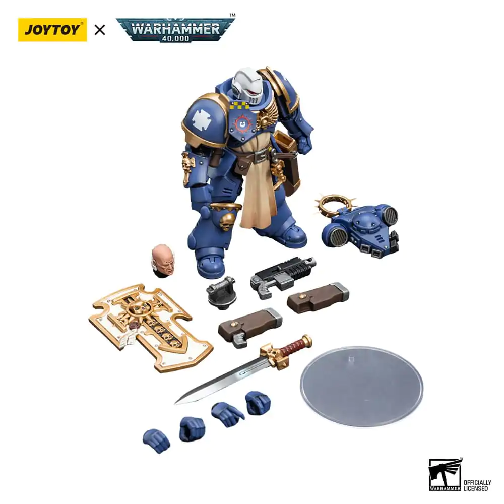 Warhammer 40k Akčná figúrka 1/18 Ultramarines Bladeguard Veteran 03 12 cm produktová fotografia