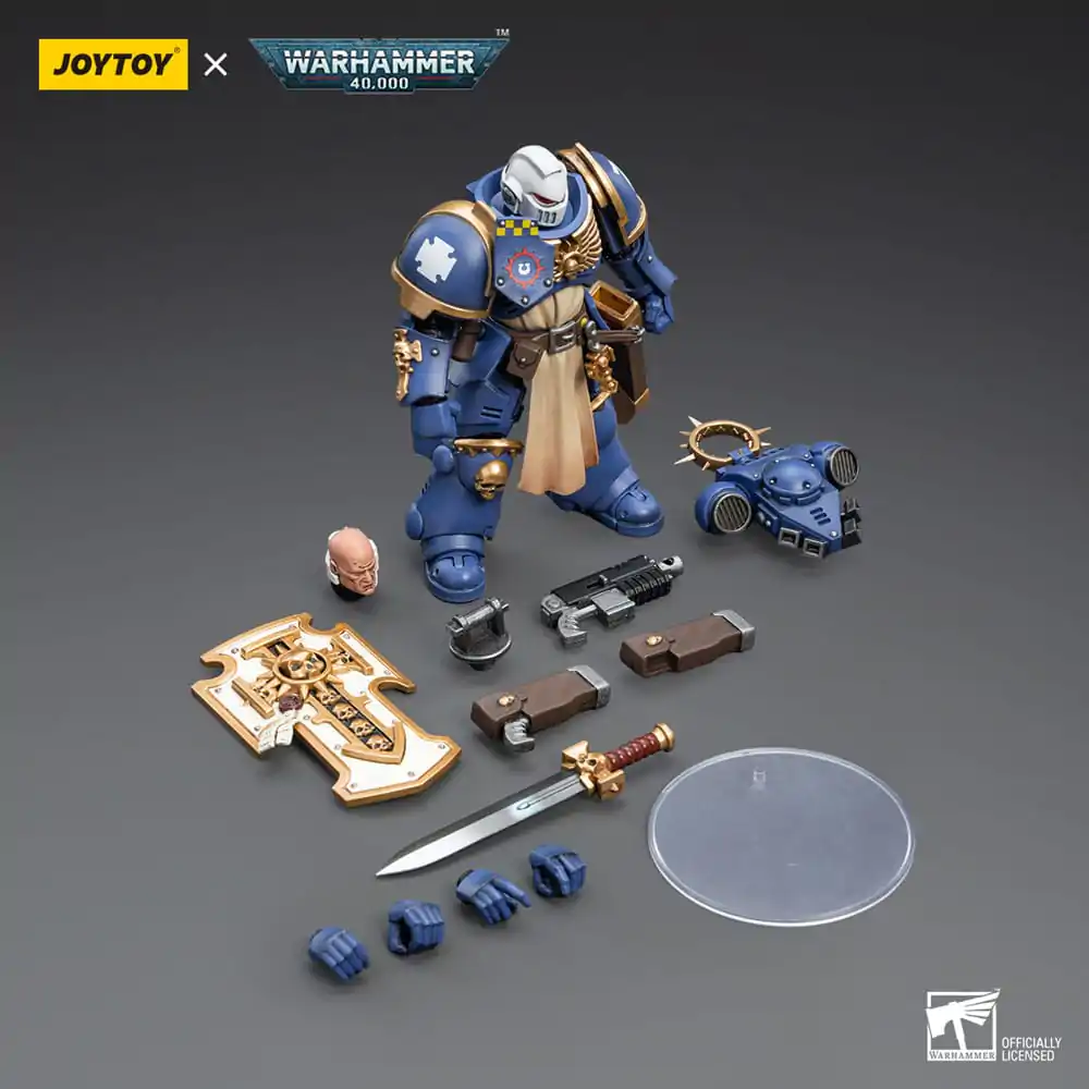 Warhammer 40k Akčná figúrka 1/18 Ultramarines Bladeguard Veteran 03 12 cm produktová fotografia