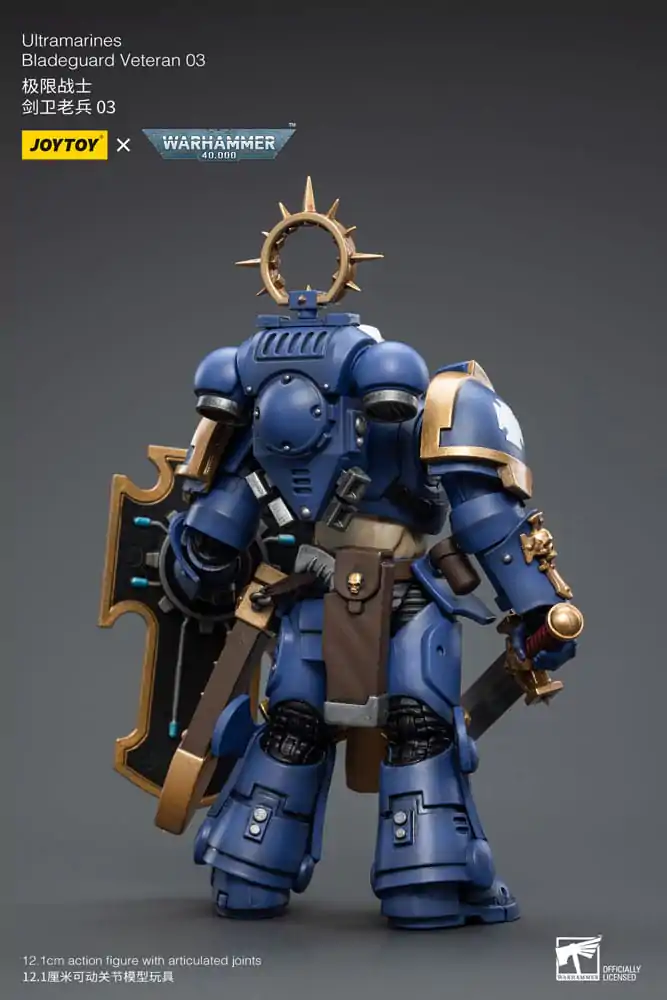 Warhammer 40k Akčná figúrka 1/18 Ultramarines Bladeguard Veteran 03 12 cm produktová fotografia