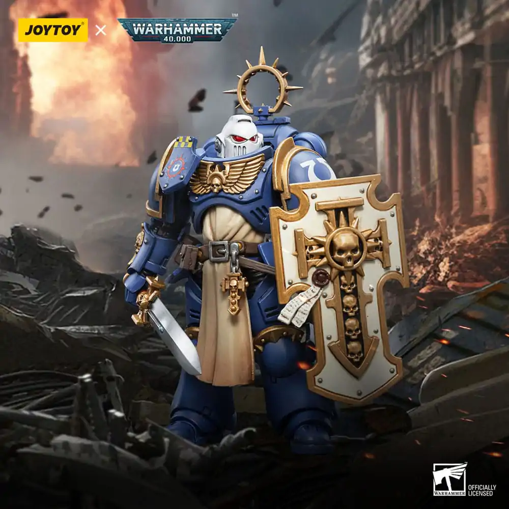 Warhammer 40k Akčná figúrka 1/18 Ultramarines Bladeguard Veteran 03 12 cm produktová fotografia