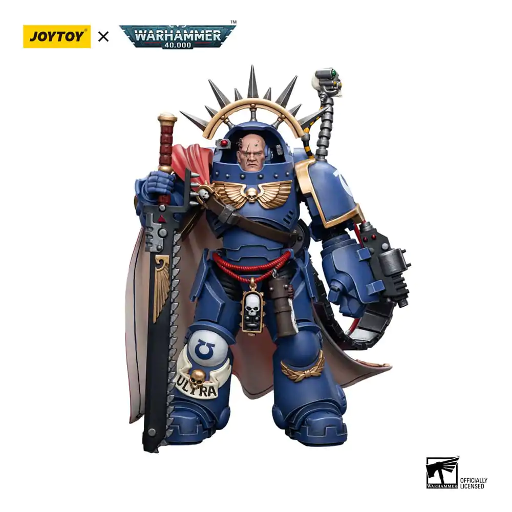 Warhammer 40k Akčná figúrka 1/18 Ultramarines Captain in Gravis Armour 12 cm produktová fotografia