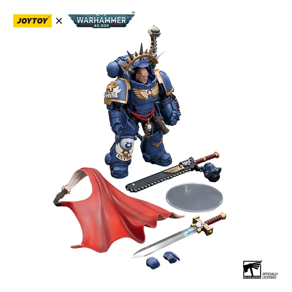 Warhammer 40k Akčná figúrka 1/18 Ultramarines Captain in Gravis Armour 12 cm produktová fotografia