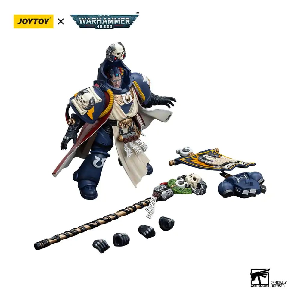 Warhammer 40k Akčná figúrka 1/18 Ultramarines Chief Librarian Tigurius 12 cm produktová fotografia