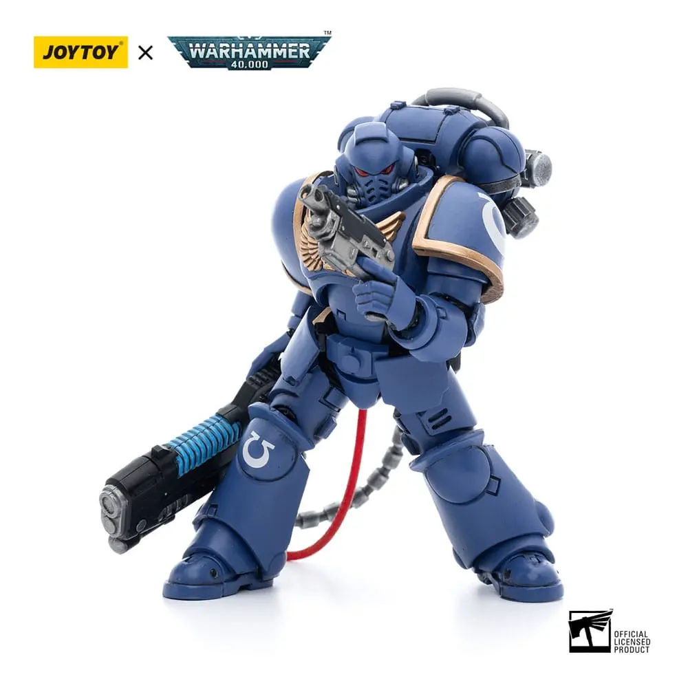 Warhammer 40k akčná figúrka 1/18 Ultramarines Hellblasters Brother Paxor 12 cm termékfotó