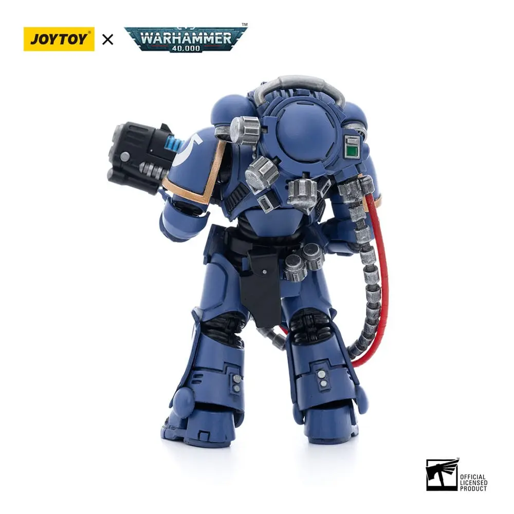 Warhammer 40k akčná figúrka 1/18 Ultramarines Hellblasters Brother Paxor 12 cm termékfotó