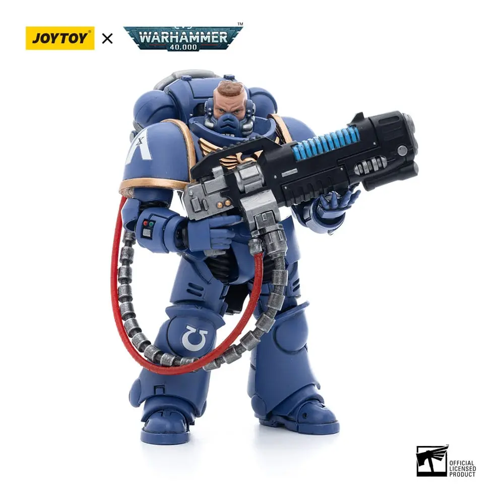 Warhammer 40k akčná figúrka 1/18 Ultramarines Hellblasters Brother Paxor 12 cm termékfotó