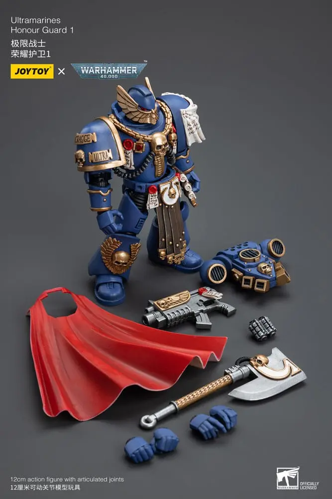 Warhammer 40k Akčná figúrka 1/18 Ultramarines Honour Guard 1 12 cm produktová fotografia