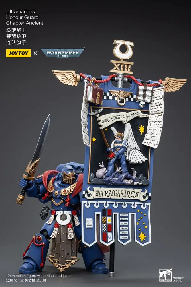 Akčná figúrka Warhammer 40k 1/18 Ultramarines Honour Guard Chapter Ancient 12 cm produktová fotografia