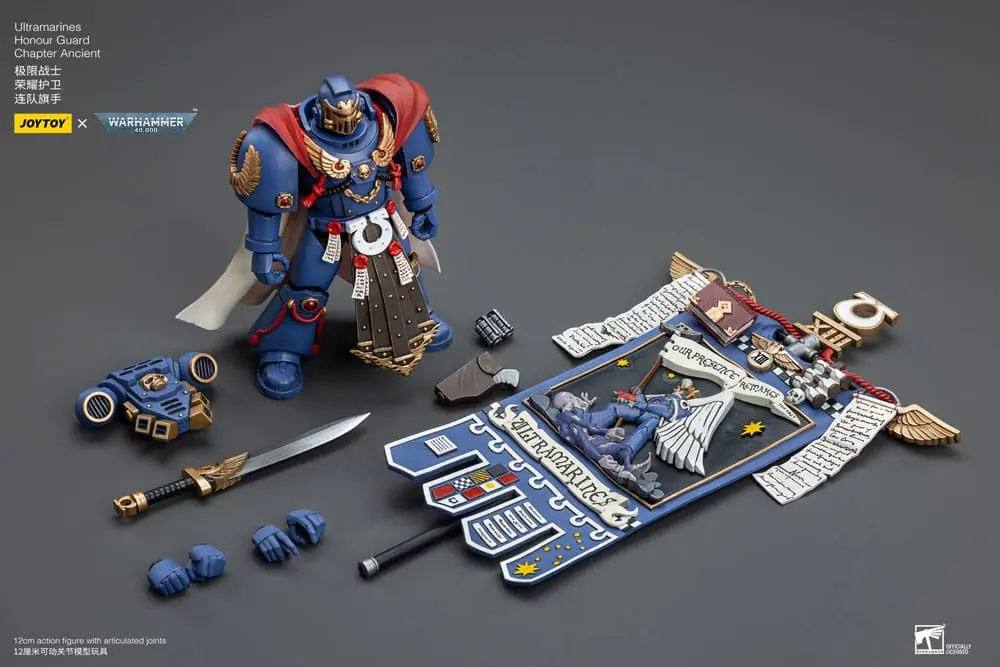 Akčná figúrka Warhammer 40k 1/18 Ultramarines Honour Guard Chapter Ancient 12 cm produktová fotografia