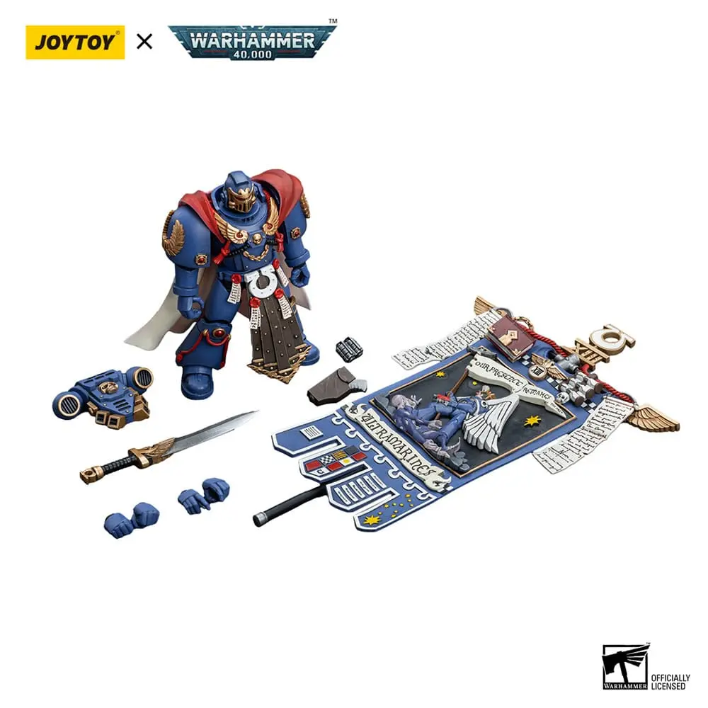 Akčná figúrka Warhammer 40k 1/18 Ultramarines Honour Guard Chapter Ancient 12 cm produktová fotografia