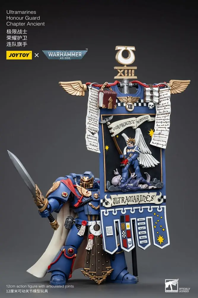 Akčná figúrka Warhammer 40k 1/18 Ultramarines Honour Guard Chapter Ancient 12 cm produktová fotografia