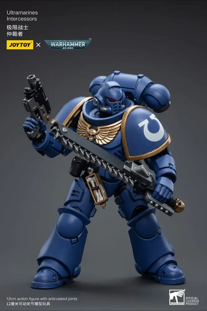 Warhammer 40k Akčná figúrka 1/18 Ultramarines Intercessors 12 cm termékfotó