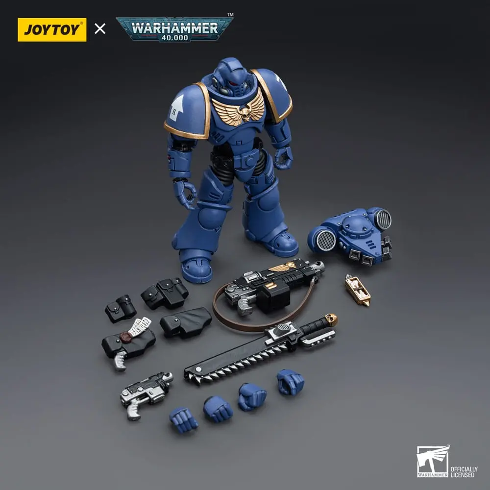 Warhammer 40k Akčná figúrka 1/18 Ultramarines Intercessors 12 cm termékfotó