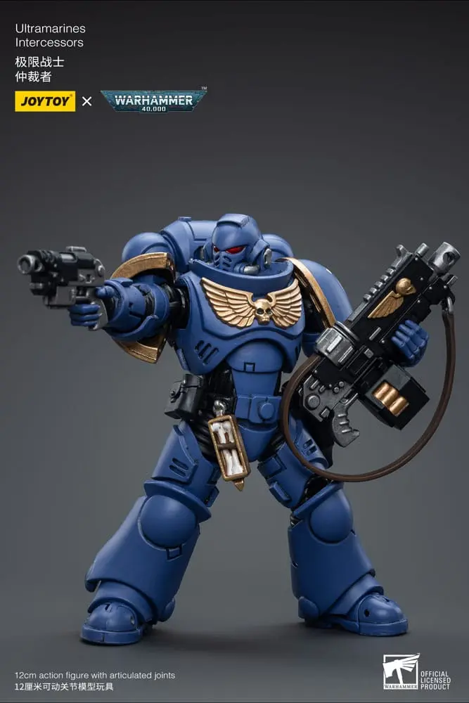 Warhammer 40k Akčná figúrka 1/18 Ultramarines Intercessors 12 cm termékfotó