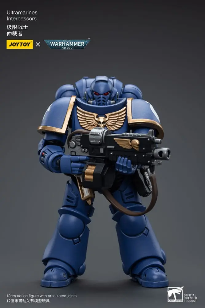 Warhammer 40k Akčná figúrka 1/18 Ultramarines Intercessors 12 cm termékfotó