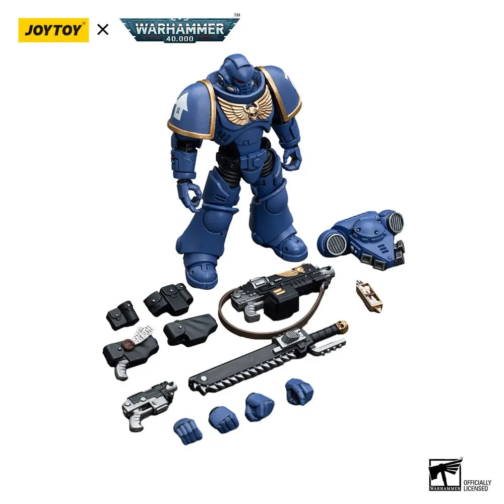 Warhammer 40k Akčná figúrka 1/18 Ultramarines Intercessors 12 cm termékfotó