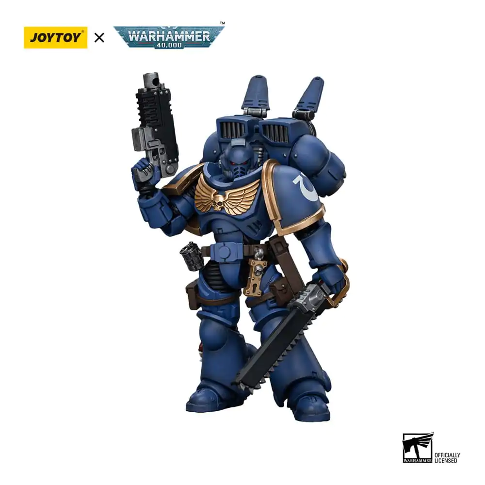 Warhammer 40k Akčná figúrka 1/18 Ultramarines Jump Pack Intercessors Intercessor 1 12 cm termékfotó