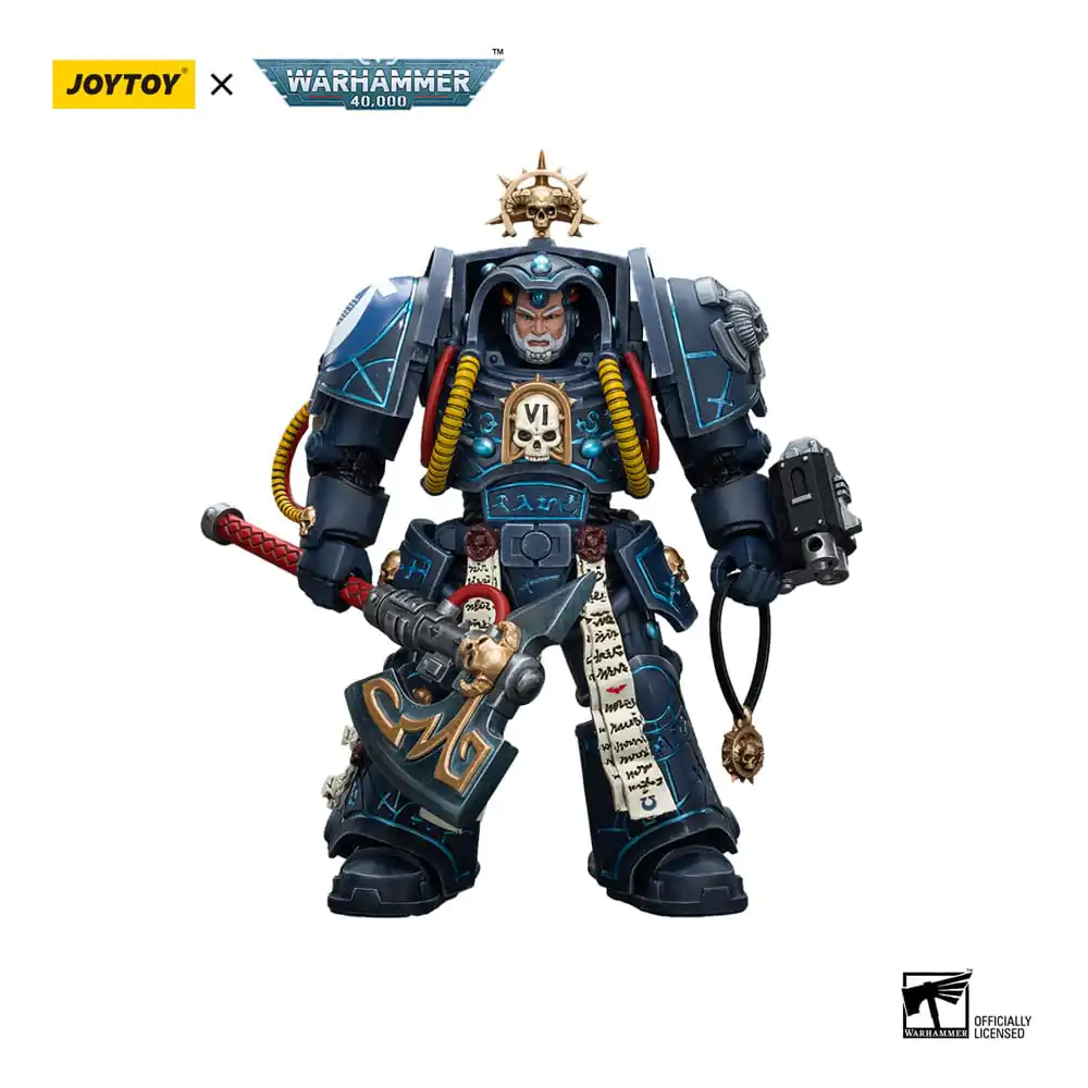 Warhammer 40k akčná figúrka 1/18 Ultramarines Librarian v Terminator Armour 12 cm termékfotó