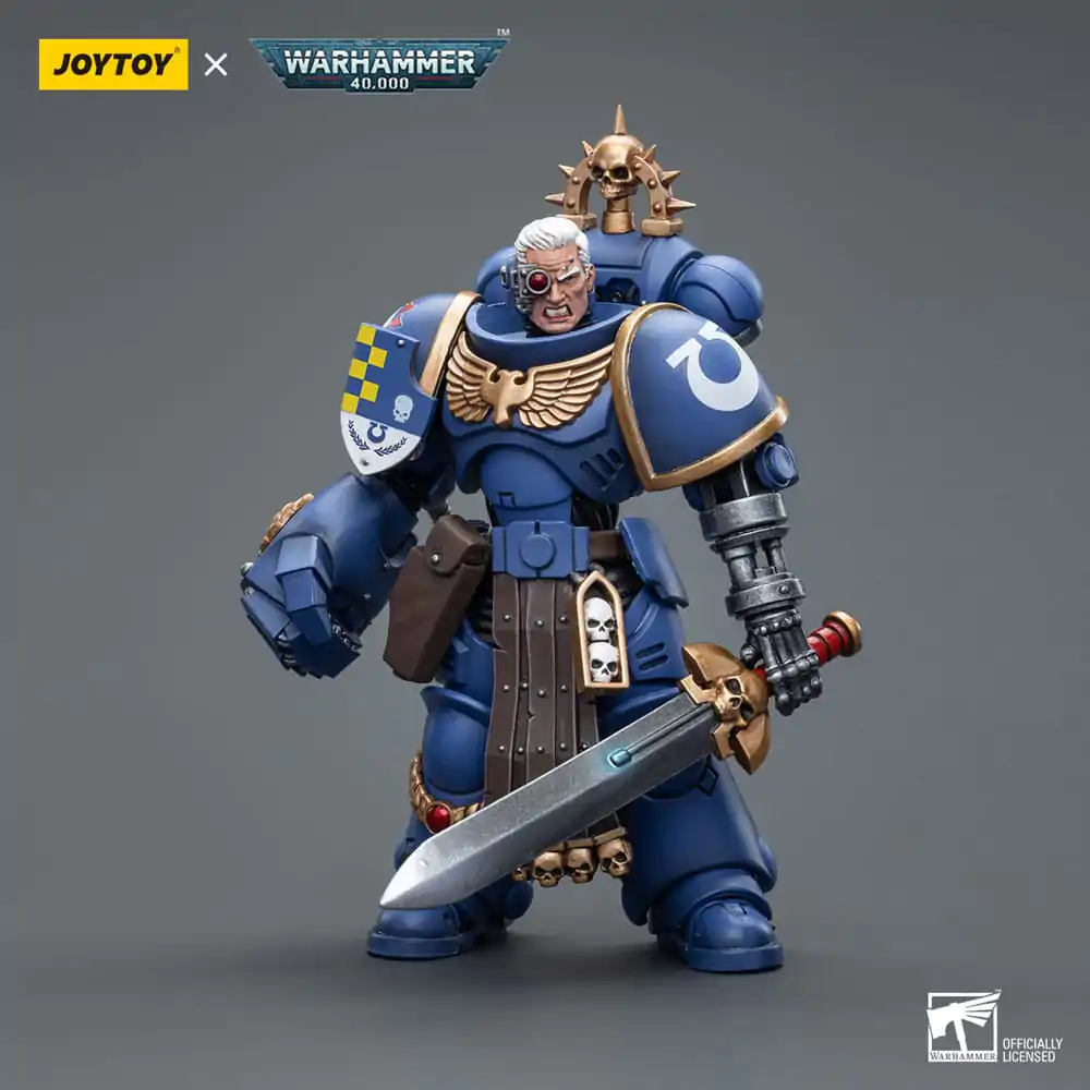 Warhammer 40k Akčná figúrka 1/18 Ultramarines Lieutenant with Power Fist 12 cm produktová fotografia