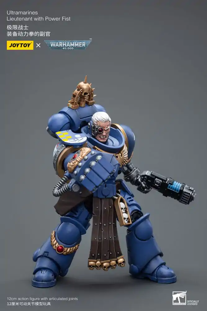 Warhammer 40k Akčná figúrka 1/18 Ultramarines Lieutenant with Power Fist 12 cm produktová fotografia
