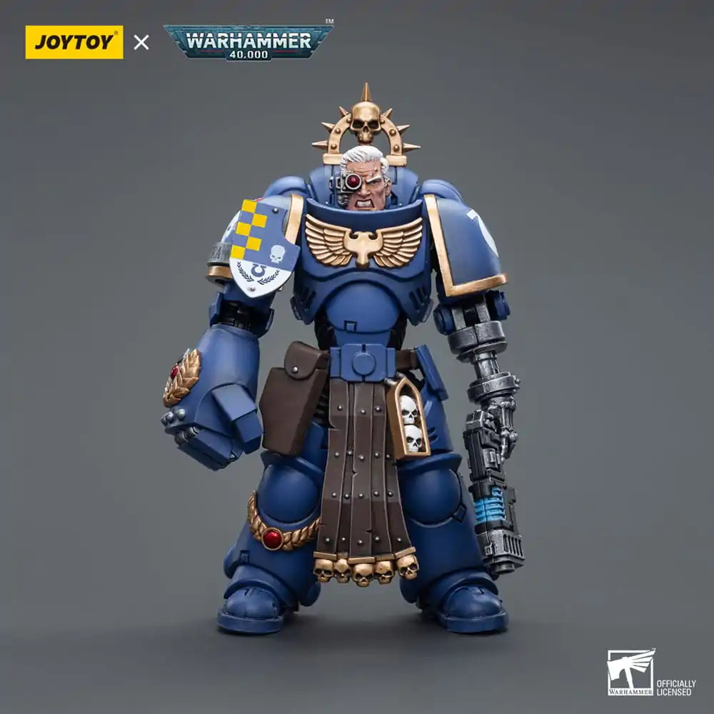 Warhammer 40k Akčná figúrka 1/18 Ultramarines Lieutenant with Power Fist 12 cm produktová fotografia