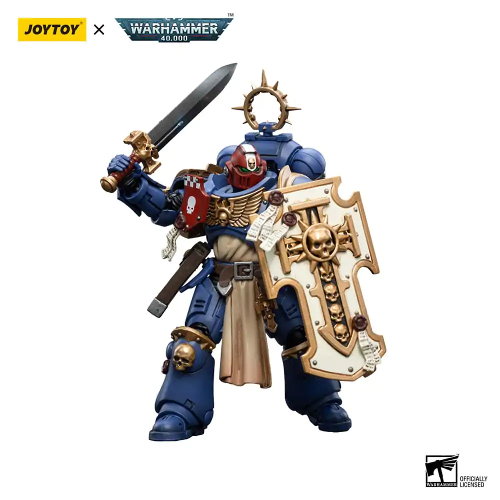 Warhammer 40k Akčná figúrka 1/18 Ultramarines Bladeguard Veteran Brother Sergeant Proximo 12 cm produktová fotografia
