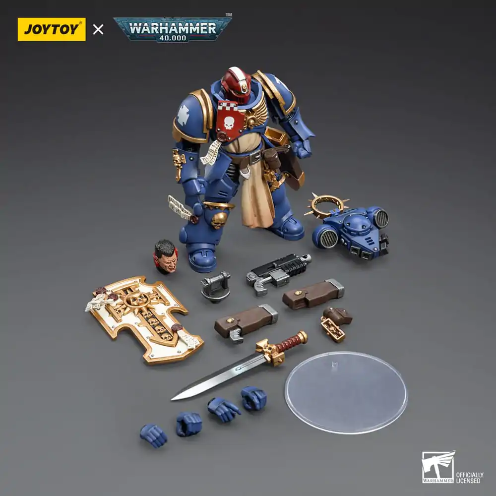 Warhammer 40k Akčná figúrka 1/18 Ultramarines Bladeguard Veteran Brother Sergeant Proximo 12 cm produktová fotografia