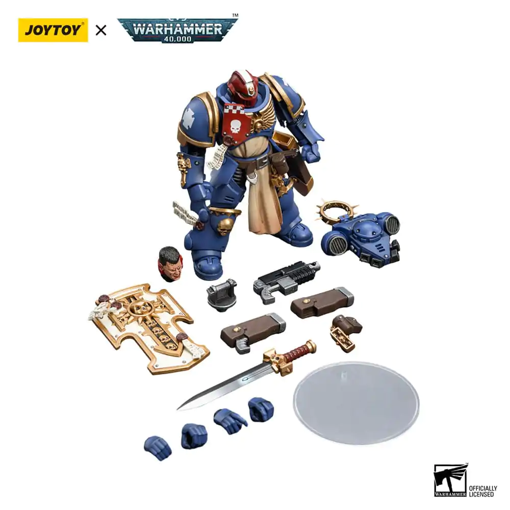 Warhammer 40k Akčná figúrka 1/18 Ultramarines Bladeguard Veteran Brother Sergeant Proximo 12 cm produktová fotografia