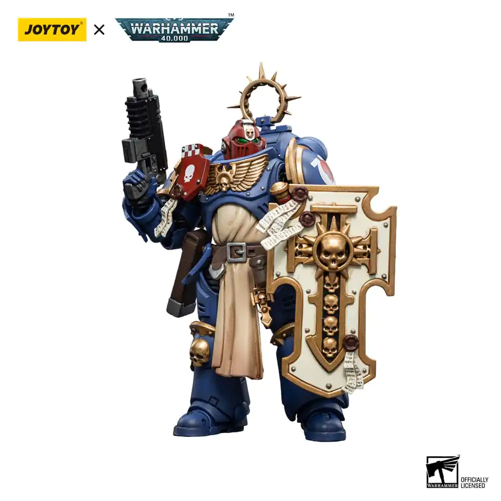 Warhammer 40k Akčná figúrka 1/18 Ultramarines Bladeguard Veteran Brother Sergeant Proximo 12 cm produktová fotografia