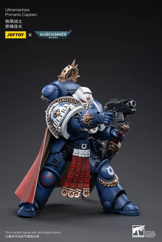 Warhammer 40k Akčná figúrka 1/18 Ultramarines Primaris Captain 12 cm produktová fotografia