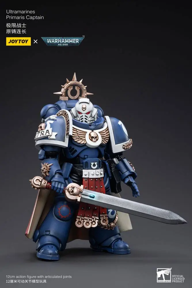 Warhammer 40k Akčná figúrka 1/18 Ultramarines Primaris Captain 12 cm produktová fotografia