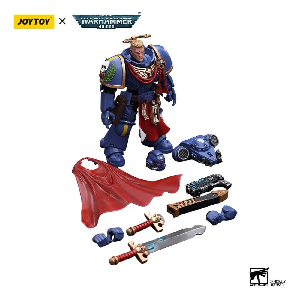 Warhammer 40k akčná figúrka 1/18 Ultramarines Primaris Captain with Power Sword and Plasma Pistol 12 cm termékfotó