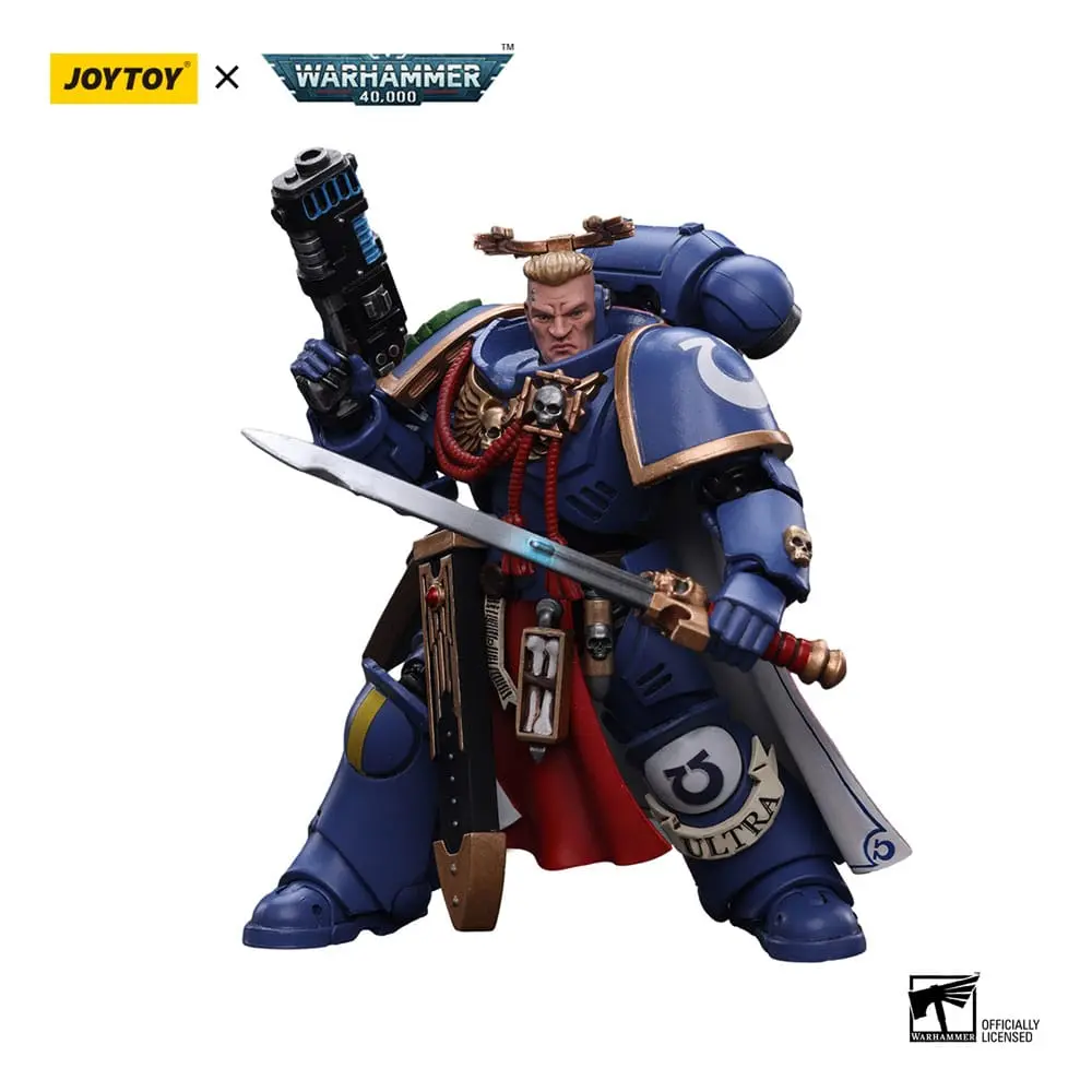 Warhammer 40k akčná figúrka 1/18 Ultramarines Primaris Captain with Power Sword and Plasma Pistol 12 cm termékfotó