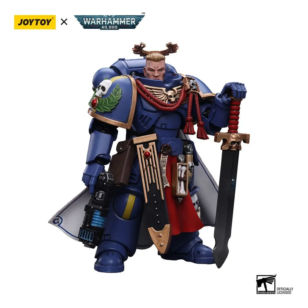 Warhammer 40k akčná figúrka 1/18 Ultramarines Primaris Captain with Power Sword and Plasma Pistol 12 cm termékfotó