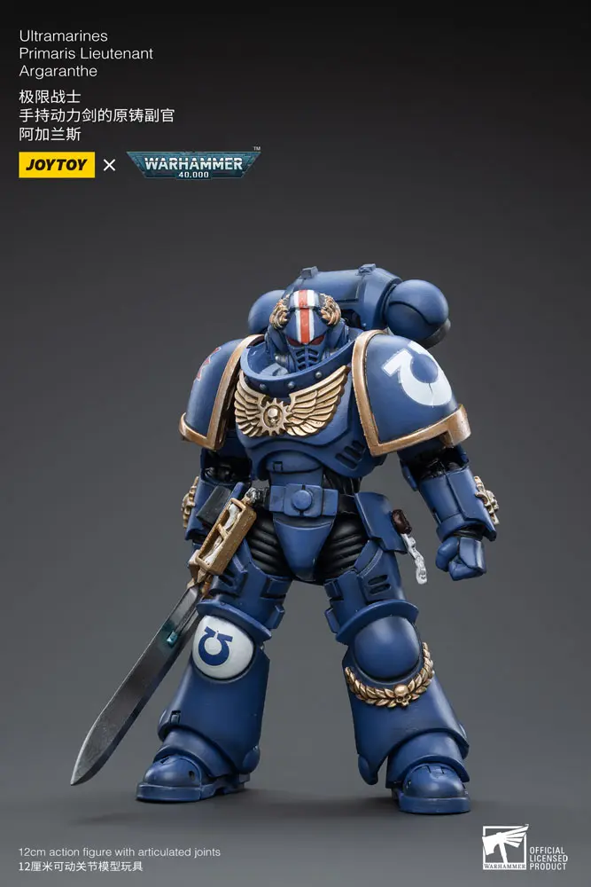 Warhammer 40k akčná figúrka 1/18 Ultramarines Primaris Lieutenant Argaranthe 12 cm termékfotó