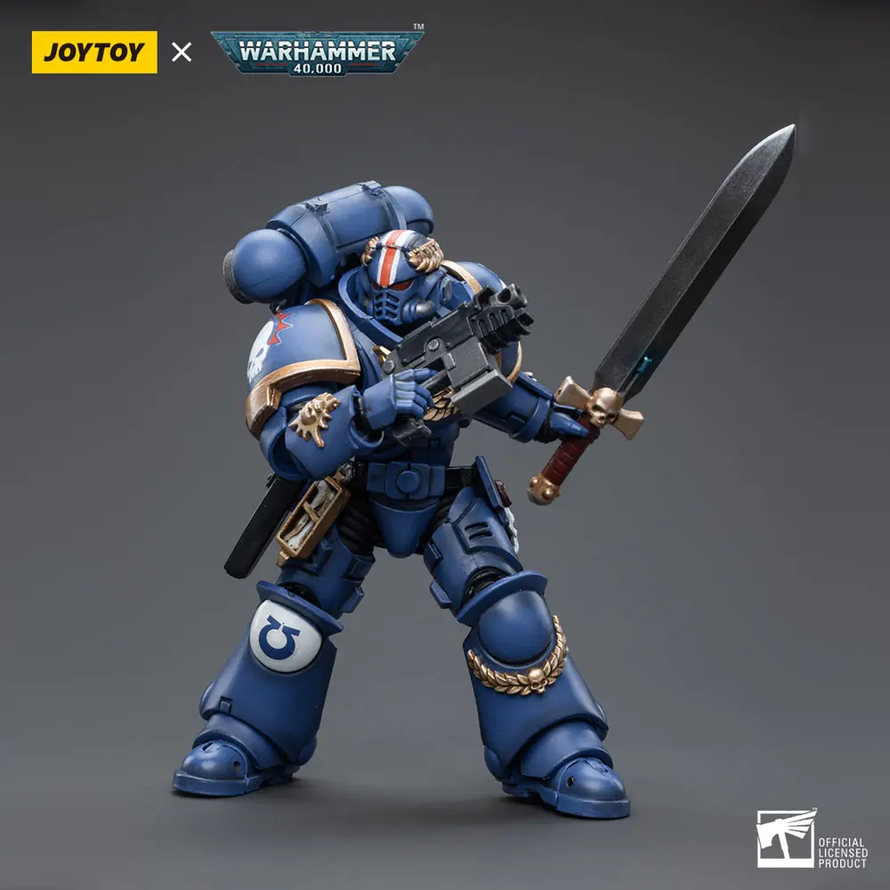 Warhammer 40k akčná figúrka 1/18 Ultramarines Primaris Lieutenant Argaranthe 12 cm termékfotó