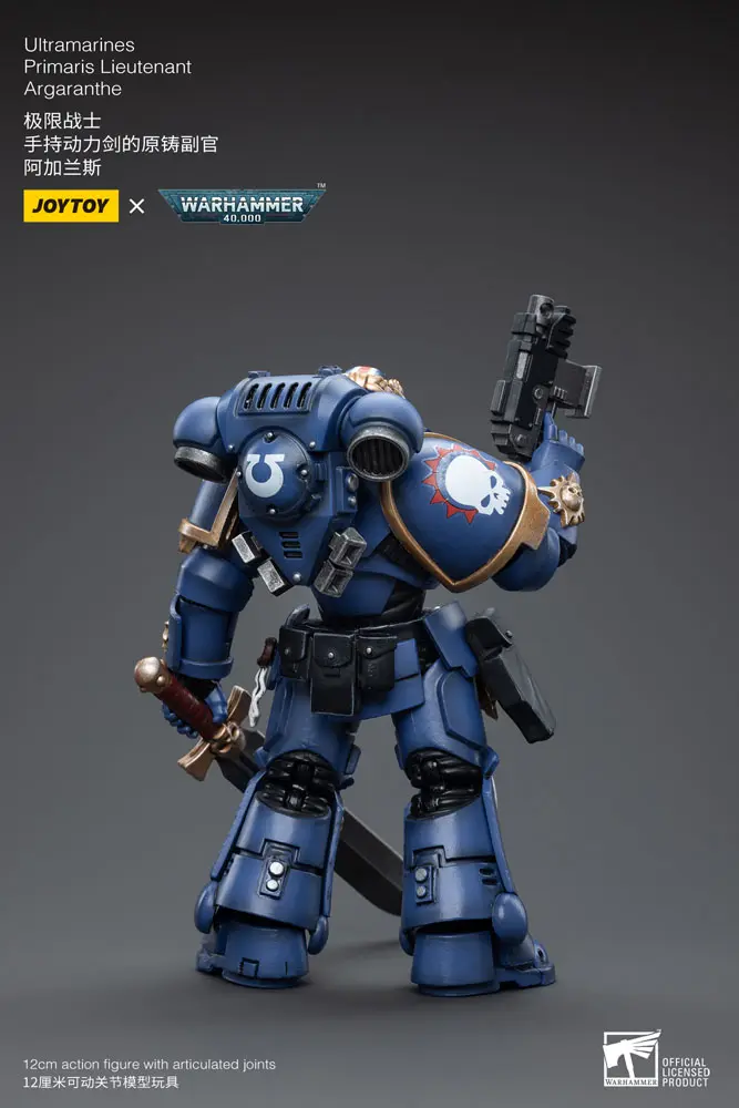 Warhammer 40k akčná figúrka 1/18 Ultramarines Primaris Lieutenant Argaranthe 12 cm termékfotó