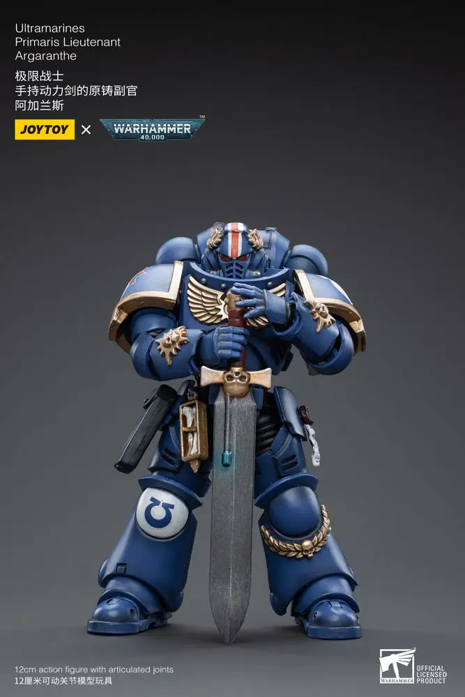 Warhammer 40k akčná figúrka 1/18 Ultramarines Primaris Lieutenant Argaranthe 12 cm termékfotó