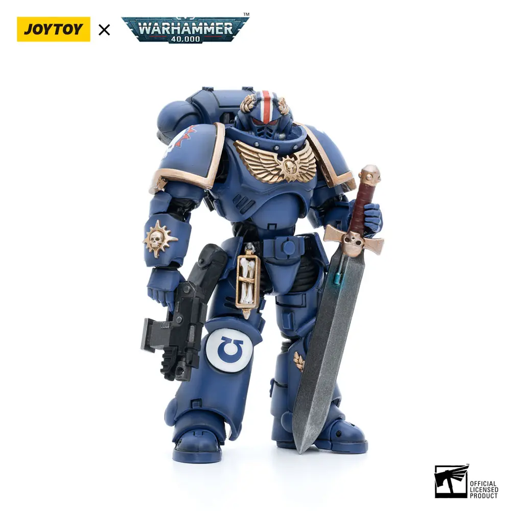 Warhammer 40k akčná figúrka 1/18 Ultramarines Primaris Lieutenant Argaranthe 12 cm termékfotó