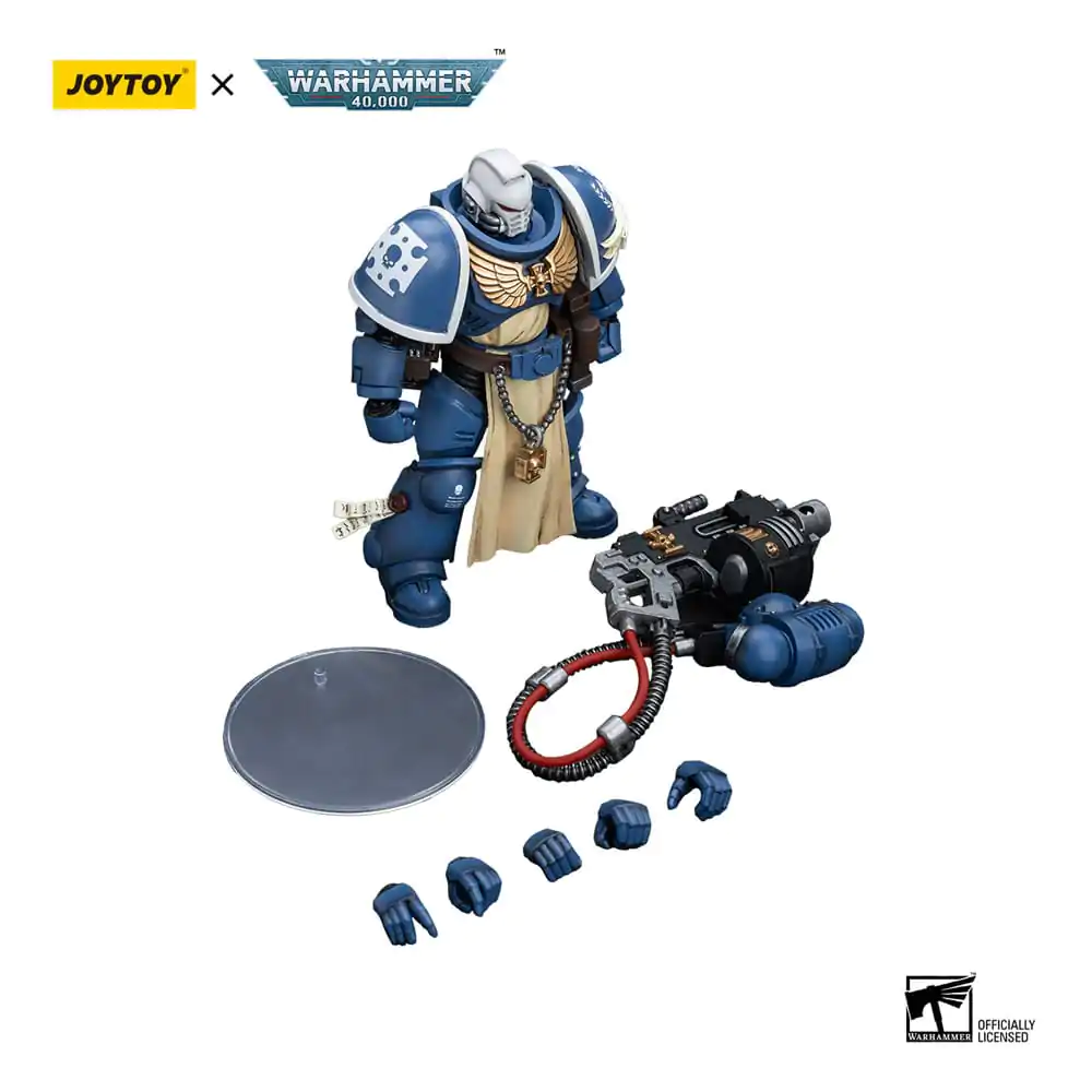 Warhammer 40k Akčná figúrka 1/18 Ultramarines Sternguard Veteran s Heavy Bolterom 12 cm termékfotó