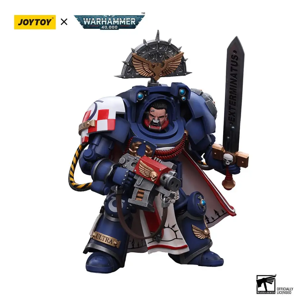 Warhammer 40k Akčná figúrka 1/18 Ultramarines Terminator Captain 12 cm produktová fotografia