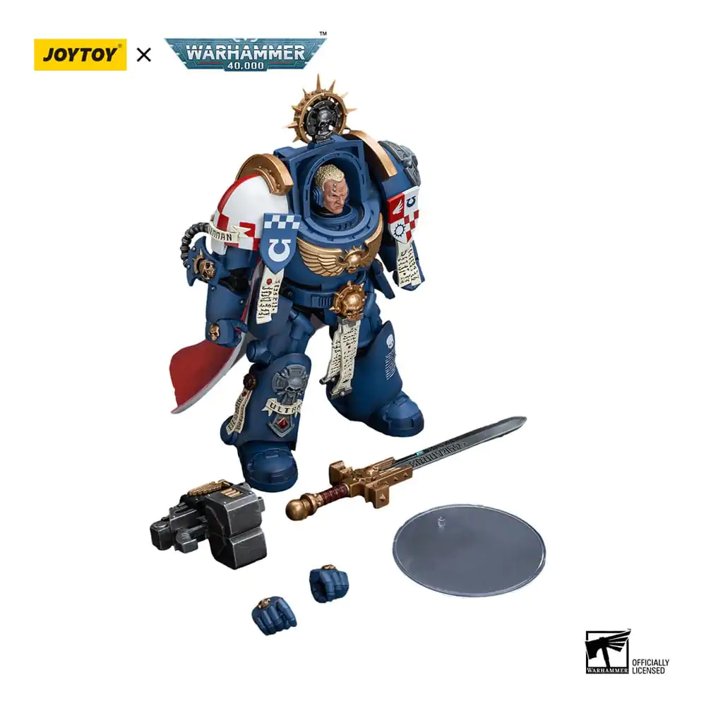 Warhammer 40k akčná figúrka 1/18 Ultramarines Terminator kapitánya Severus Agemman 12 cm termékfotó