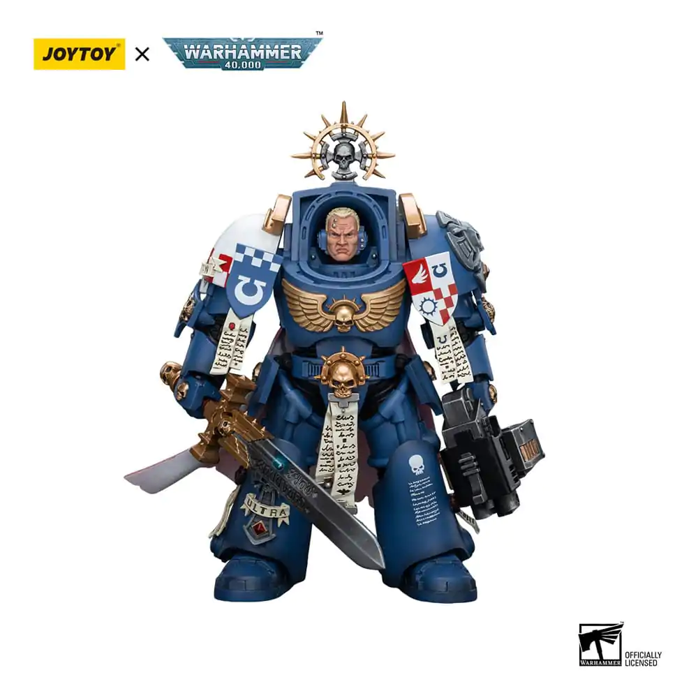 Warhammer 40k akčná figúrka 1/18 Ultramarines Terminator kapitánya Severus Agemman 12 cm termékfotó