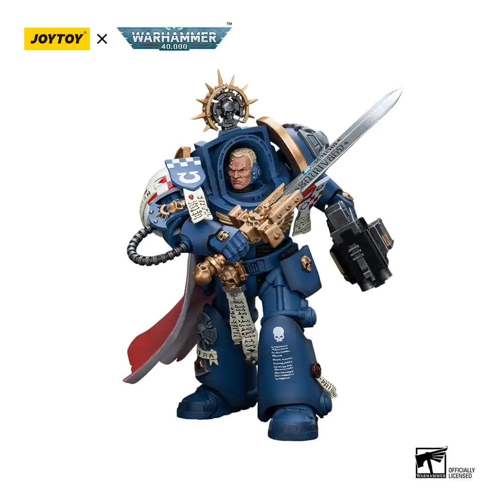 Warhammer 40k akčná figúrka 1/18 Ultramarines Terminator kapitánya Severus Agemman 12 cm termékfotó