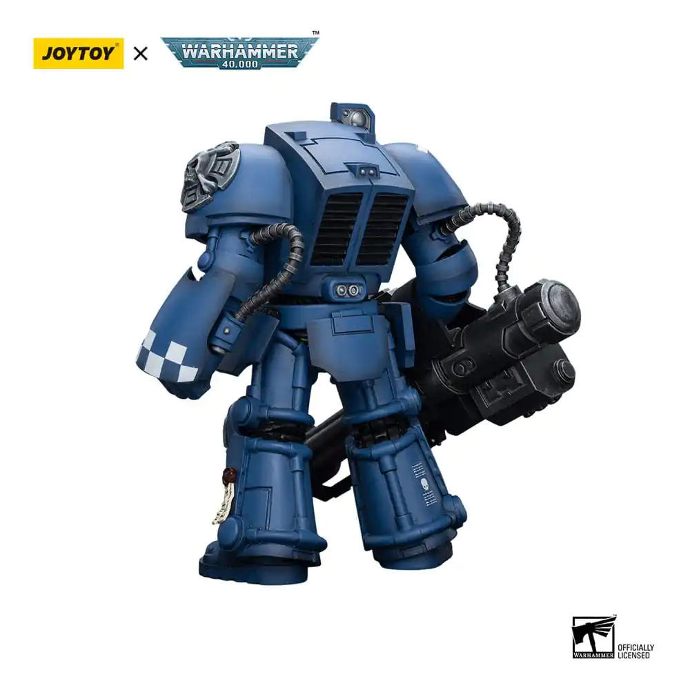 Warhammer 40k Akčná figúrka 1/18 Ultramarines Terminator Squad Terminator s útočným kanónom 12 cm produktová fotografia