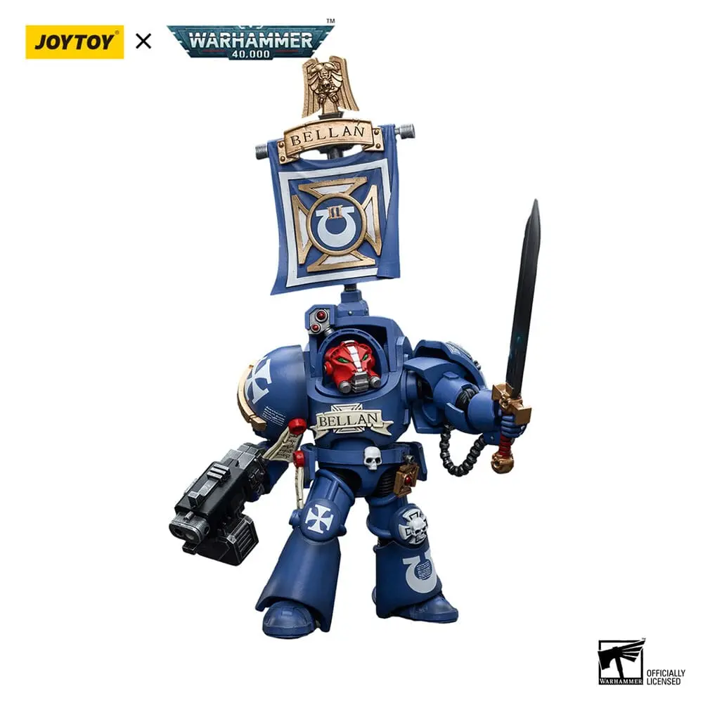 Warhammer 40k Akčná figúrka 1/18 Ultramarines Terminators Sergeant Bellan 12 cm termékfotó