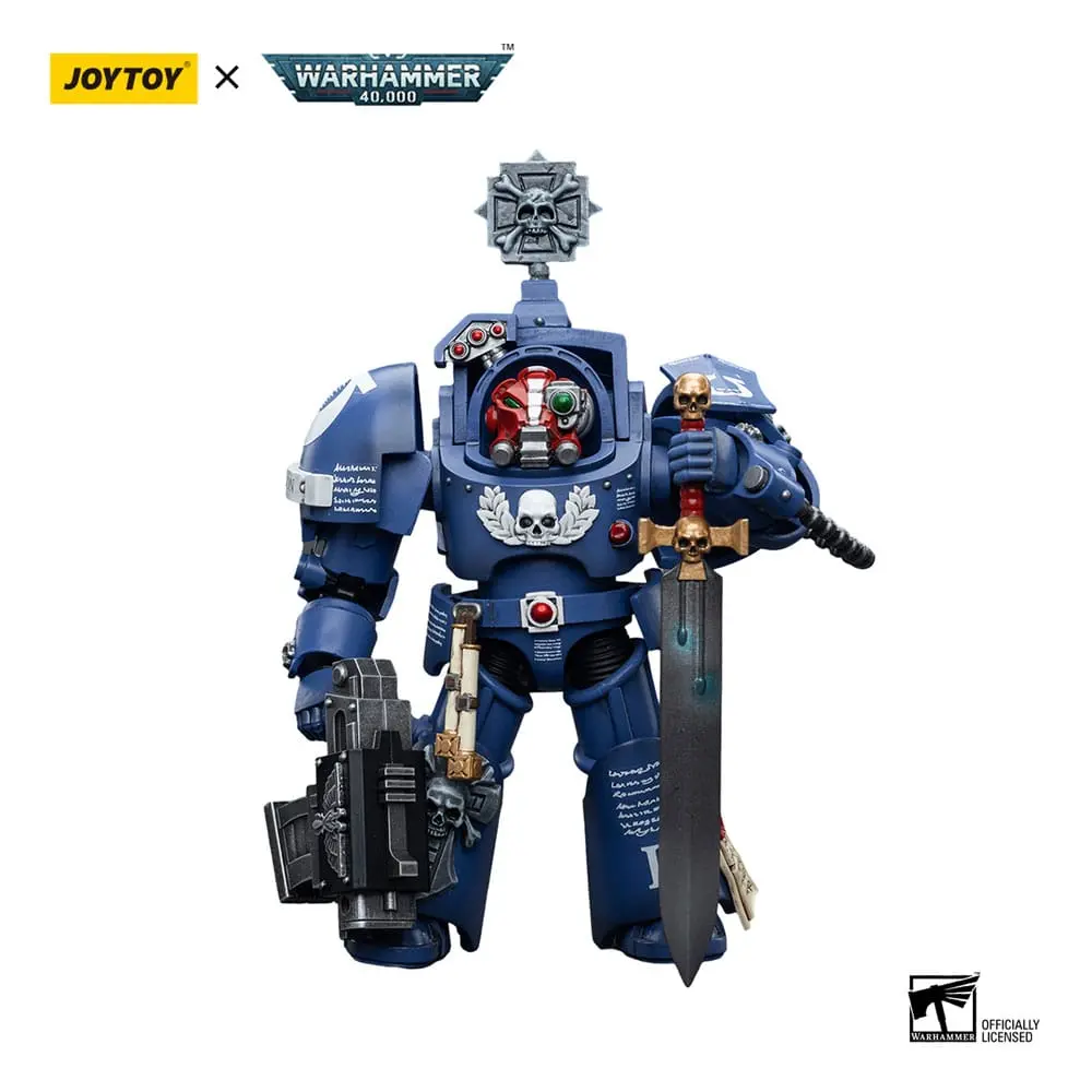 Warhammer 40k Akčná figúrka 1/18 Ultramarines Terminators Sergeant Terconon 12 cm produktová fotografia